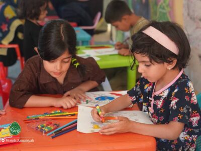 حسینیه کودک موکب زینبیه؛ فضایی امن برای همراهی زائران کوچک اربعین – جمهور نیوز