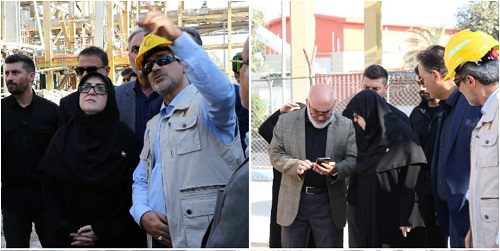 بازدید سخنگوی دولت از فجر انرژی؛ تأکید بر حمایت کامل دولت از بازسازی و تقدیر از فرماندهی میدان