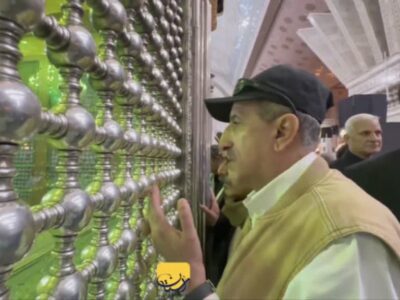 ادای احترام هیئت یمنی به مقام شامخ امام خمینی(س)/ فیلم را ببینید